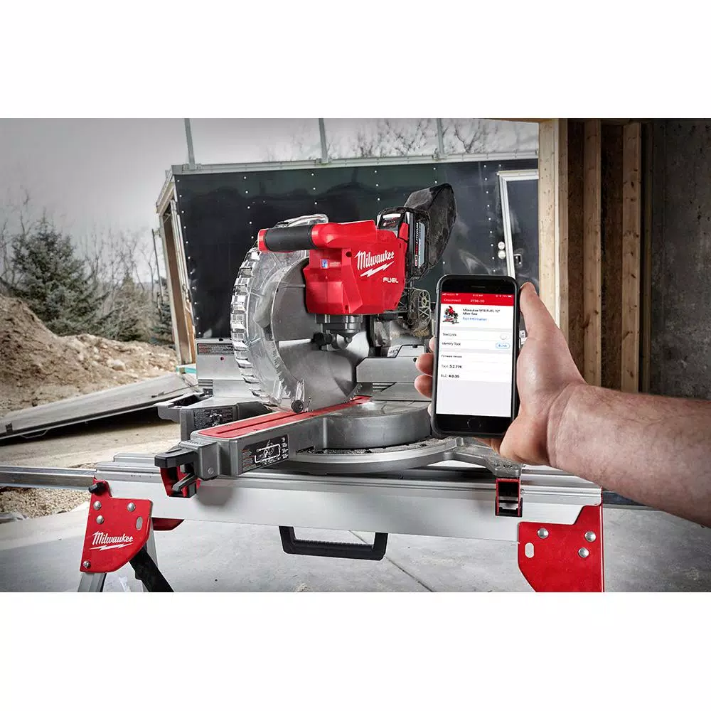 Milwaukee M18 FUEL 12 in. Dual Bevel Sliding Compound Miter Saw & 8-1/4 in. Table Saw Combo Kit