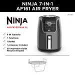 Ninja Air Fryer Max XL 5.5 Qt. Grey, MaxCrisp Technology thumbnail 2