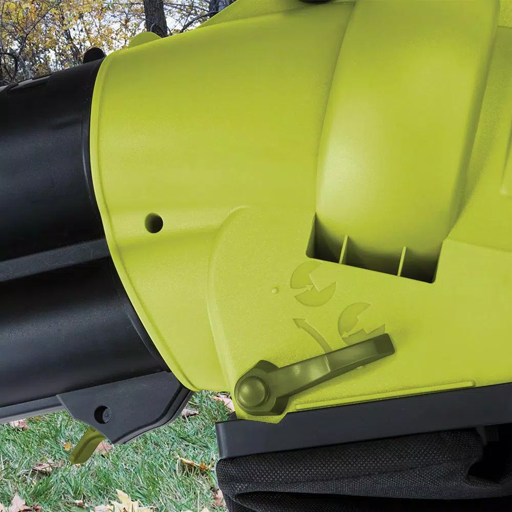 Sun Joe 13 Amp Variable-Speed All-in-One Electric Blower, Vacuum, and Mulcher, 200 MPH, 615 CFM