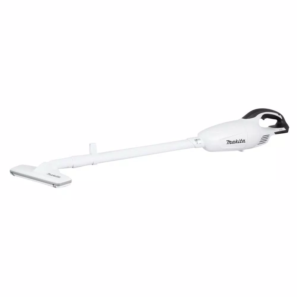 Makita 18V LXT Lithium-Ion Compact Cordless Vacuum with White Cyclonic Attachment (Tool-Only)