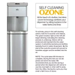 Brio Moderna Self-Cleaning Bottom Loading Water Cooler - Stainless Steel thumbnail 7