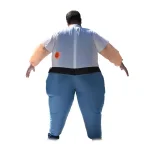 ALEKO's Inflatable Pot Belly Personal Trainer Adult Halloween Costume - Unisex One Size thumbnail 5