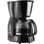 Brentwood 4-Cup Black Drip Coffee Maker with Tempered Glass Carafe thumbnail 1