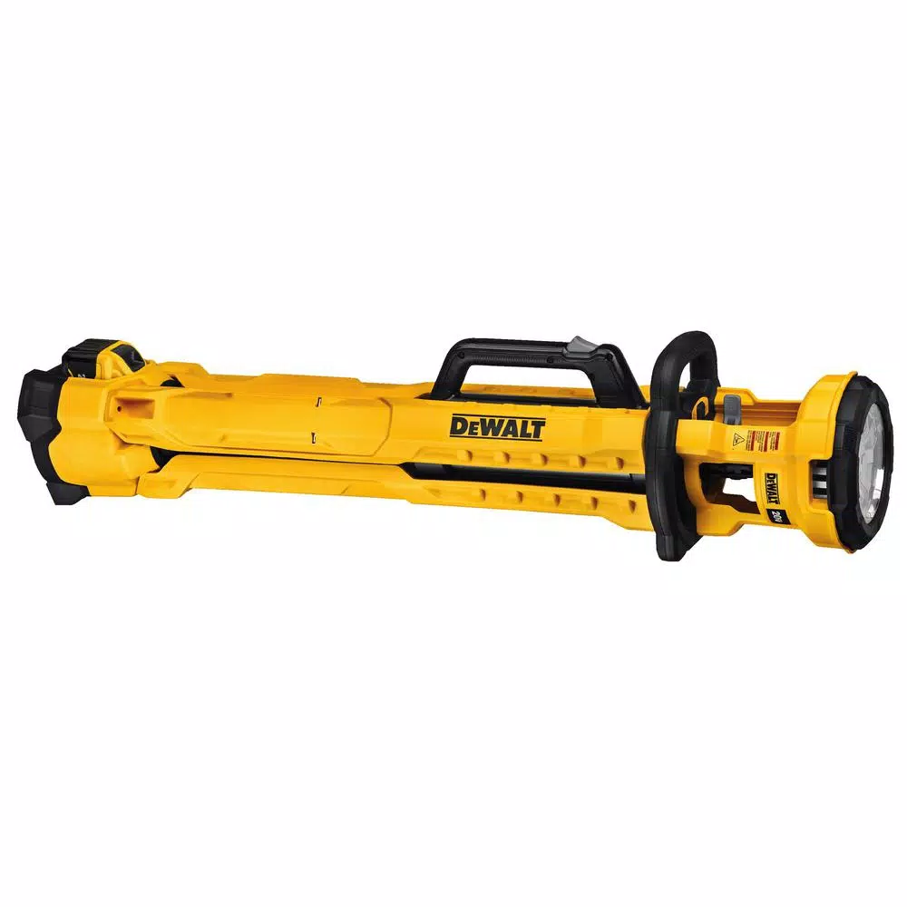 DEWALT 20V MAX 3000-Lumen Cordless LED Tripod Work Light Kit with 6.0 Ah Battery and Charger