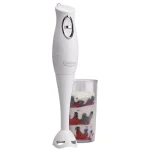 Betty Crocker 2-Speed White Immersion Blender with 600 ml Beaker and Stainless Steel Blade thumbnail 2