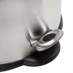 Honey-Can-Do 3.2 Gal. Stainless Steel Oval Step-On Trash Can with Removable Inner Bucket thumbnail 2