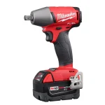 Milwaukee M18 FUEL 1/2 in. Compact Impact Wrench Kit with Two 5 Ah Batteries and Charger thumbnail 8