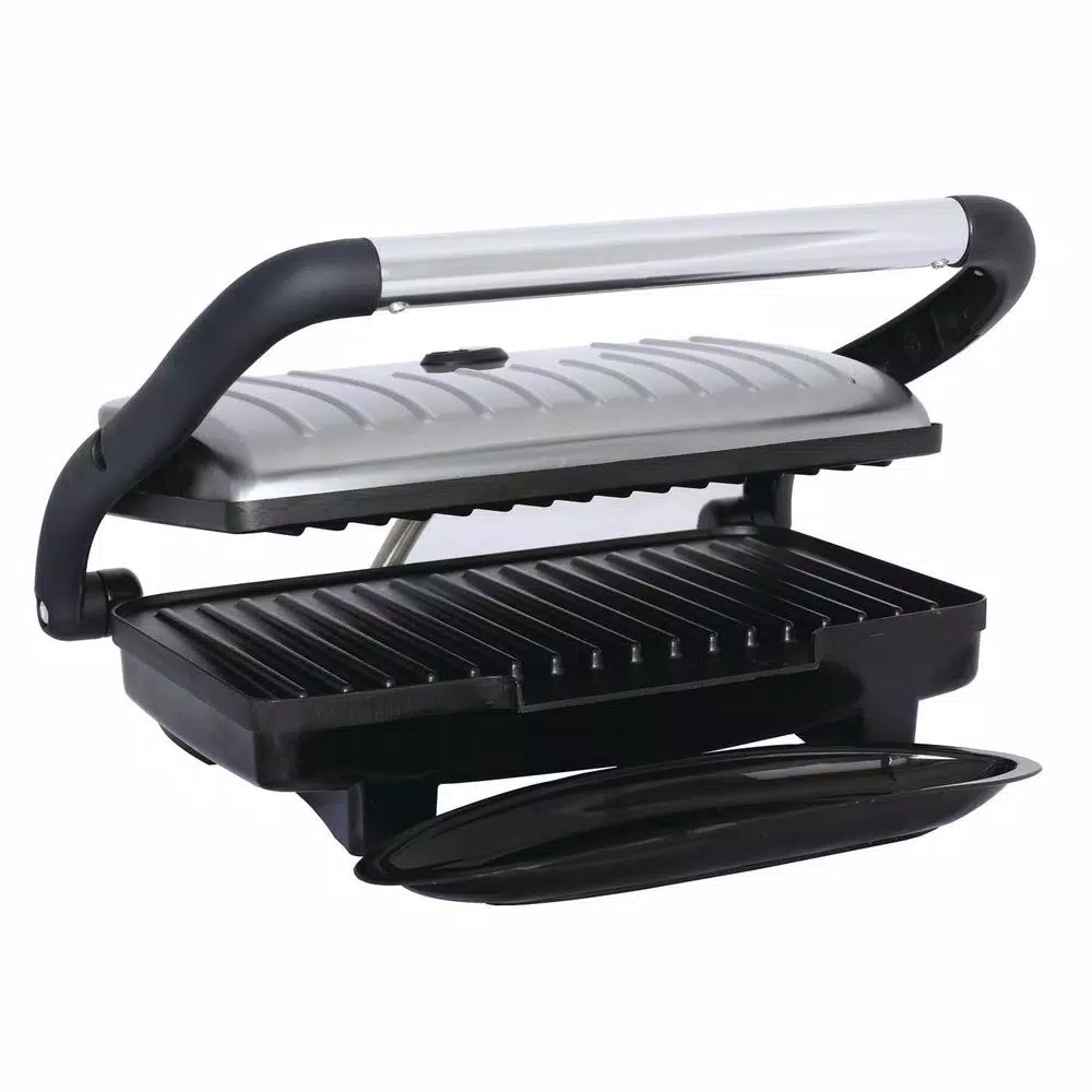Brentwood Appliances 1,000-Watt Metallic Ceramic Panini Press & Sandwich Maker