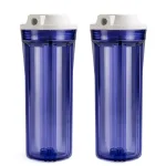 iSpring 10 in. Transparent Water Filter Housings for RO and Aquarium Systems (2-Pack) thumbnail 1