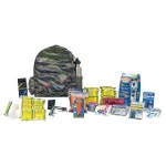 Ready America 4-Person Outdoor Survival Emergency Kit with Camo Backpack - 72-Hour Disaster Preparedness thumbnail 1