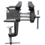 BESSEY 3 in. Clamp-On Vise with Integrated Anvil and Pipe Jaws thumbnail 1