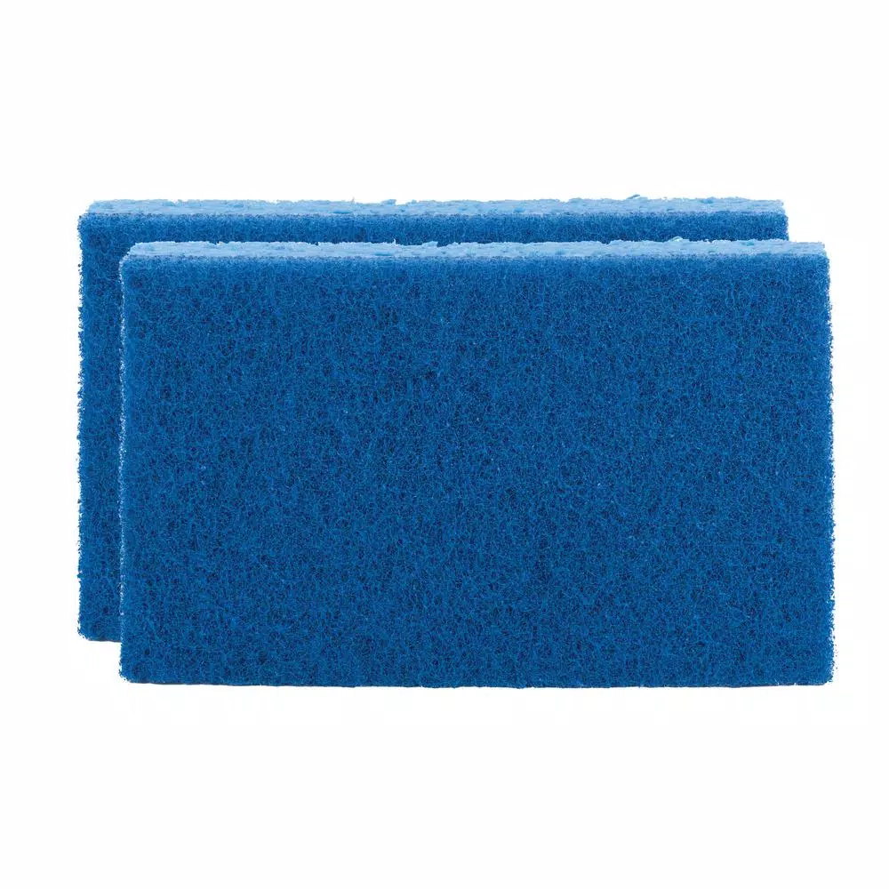 3M Scotch-Brite Non-Scratch Scrub Sponge, 3.5 x 6.1 in., Blue (2-Pack)