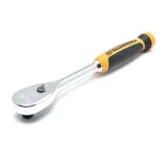 GearWrench 1/2 in. Drive 90-Tooth Dual Material Teardrop Ratchet, 11 in. thumbnail 3