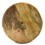 Gibson Elite Philomena 2-Tier Mango Wood Enameled Cake Stand, 13.5" Autumn Tree Design thumbnail 2