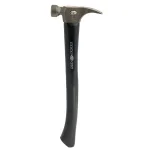 Dead On Tools 21 oz. Milled Face Framing Hammer with 18 in. Straight Hickory Handle thumbnail 1