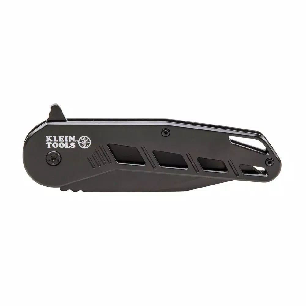 Klein Tools Bearing-Assisted Open Folding Knife with Tanto Blade