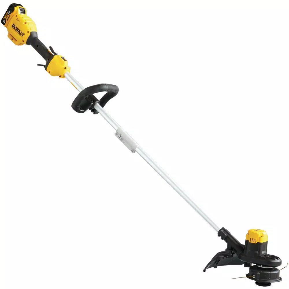 DEWALT 20V MAX 13 in. Cordless String Trimmer Kit with 4 Ah Battery and Charger