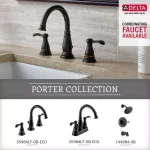 Delta Porter 24 in. Double Towel Bar, Oil Rubbed Bronze thumbnail 8