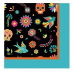 Sugar Plum Party SugarPlum Day of the Dead Paper Lunch Napkins, 32-Piece Set thumbnail 1