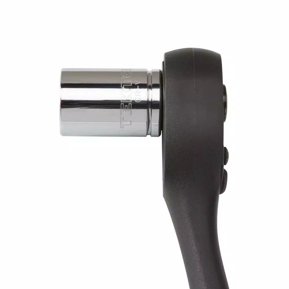 TEKTON 1/2 in. Drive 10 in. Composite Ratchet, 72-Tooth Oval Head