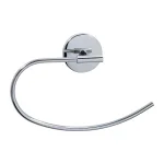 Dyconn Monterey Series Brushed Nickel Towel Ring - Zinc Alloy Hand Towel Holder thumbnail 1