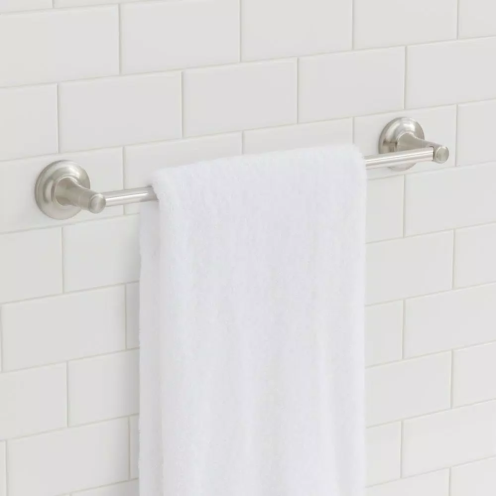 Glacier Bay Cooperton 18 in. Single Towel Bar in Brushed Nickel