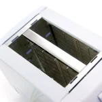 Better Chef 2-Slice White Wide Slot Toaster with Stainless Steel Housing thumbnail 3