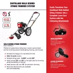Southland 43cc Gas Walk-Behind Wheeled String Trimmer, 17 in. Cutting Path thumbnail 6