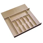Home Decorators Collection Natural Maple Solid Hardwood Cutlery Divider Tray, 10 x 19 in. thumbnail 1