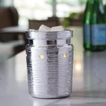 Candle Warmers Etc 8.8 in. Brushed Chrome Illumination Fragrance Warmer thumbnail 2