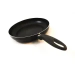 ExcelSteel Professional 12 in. Aluminum Nonstick Frying Pan with Induction Base, Black thumbnail 1