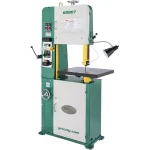 Grizzly Industrial 18-in. Variable-Speed Vertical Metal-Cutting Bandsaw with Built-in Blade Welder and Stand thumbnail 1