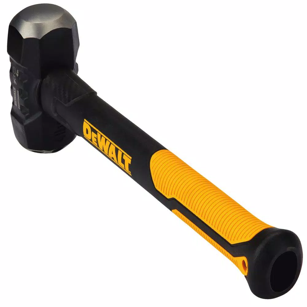 DEWALT 4 lb. Engineering Sledge Hammer with 12.2 in. Fiberglass Exo-Core Handle