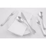 Cambridge Silversmiths Azura Satin Mirror 20-Piece 18/10 Stainless Steel Flatware Set, Service for 4 thumbnail 3