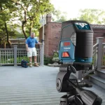 Bosch GCL 2-160 Self-Leveling Cross Line Laser & BLAZE GLM 42 135 ft. Laser Measure Combo Kit thumbnail 7
