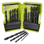 RYOBI 37-Piece Black Oxide Index Drill Bit Set with Bonus 8-Piece Impact Rated Driving Kit thumbnail 5