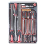 KING 9-Piece Steel File and Rasp Set with Cushioned Grip thumbnail 2