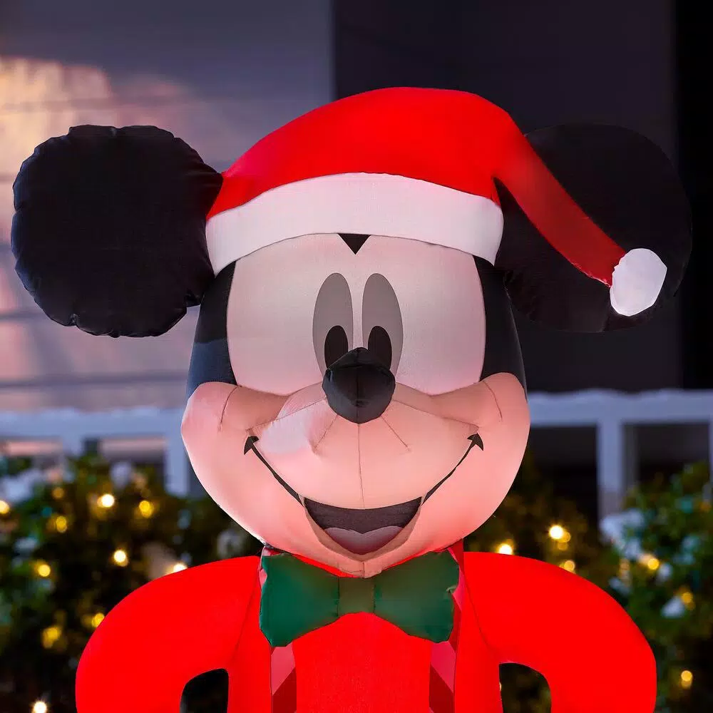 Disney Mickey Mouse 3.5 ft. Inflatable Holiday Decoration with LED Lights