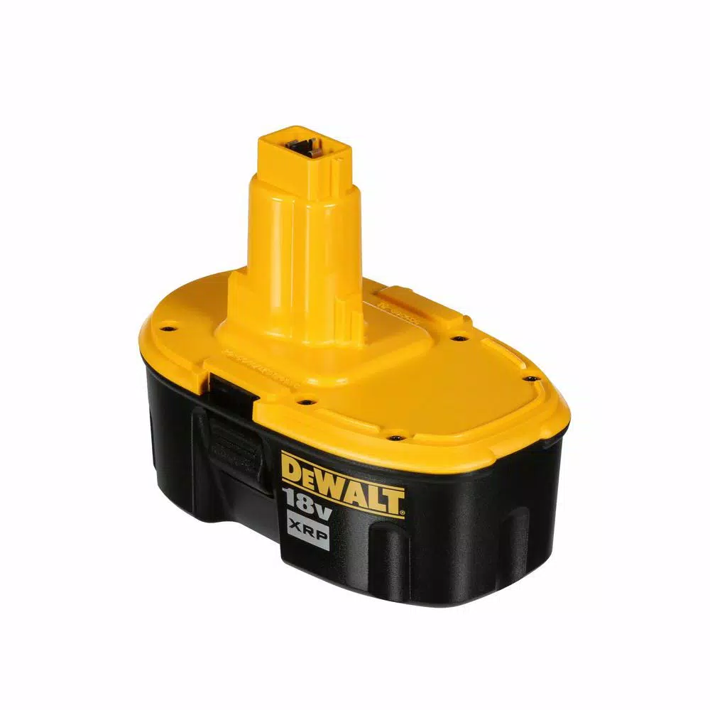 DEWALT 18V XRP Ni-Cd Rechargeable Battery with Security Strap, 2.4 Ah