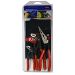 KNIPEX 3-Piece Orbis and Cobra Pliers Set with Keeper Pouch thumbnail 1