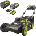 RYOBI 40V 20 in. Brushless Cordless Self-Propelled Walk Behind Mower with (2) 6.0 Ah Batteries and Charger thumbnail 1