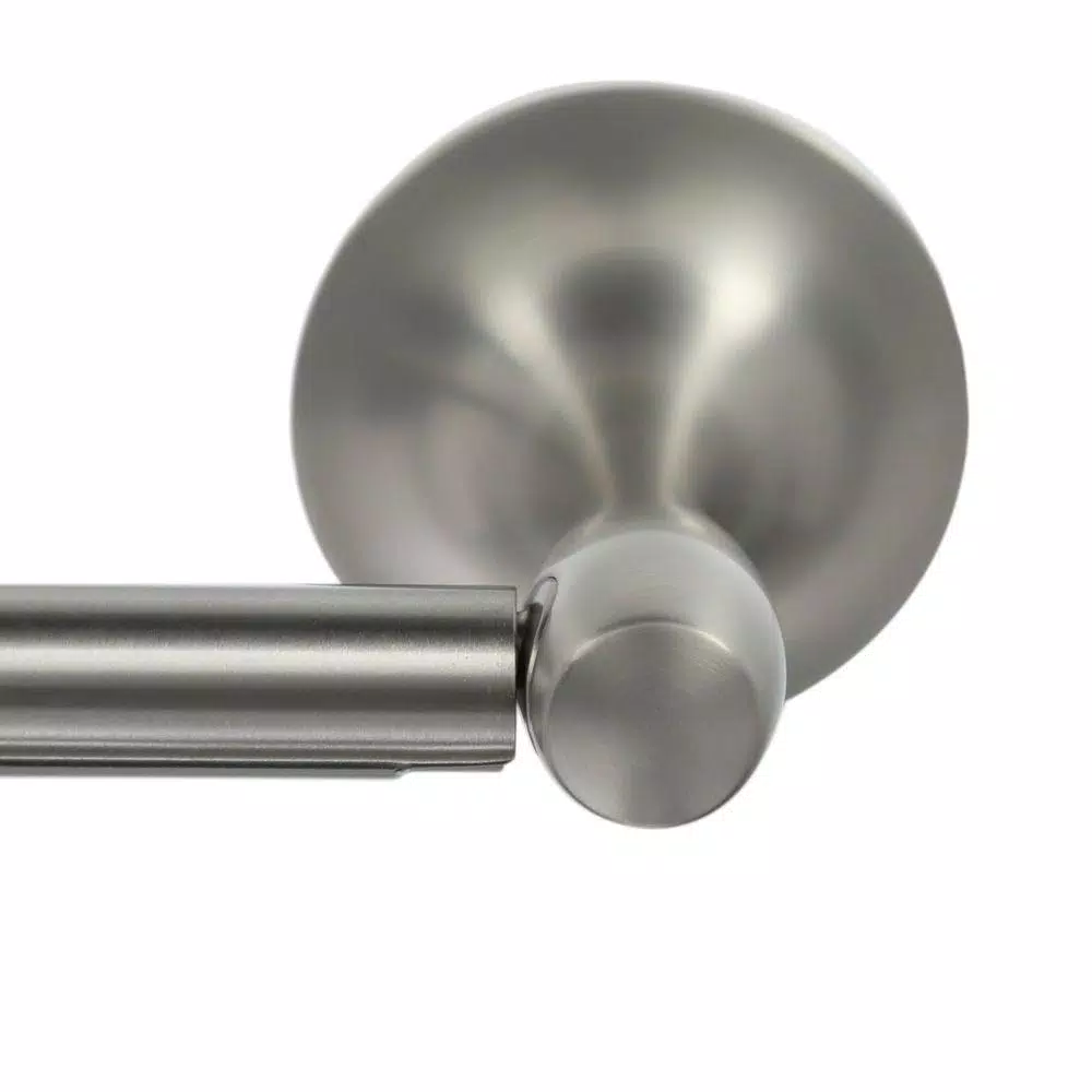 KOHLER Willamette Double Post Toilet Paper Holder, Vibrant Brushed Nickel