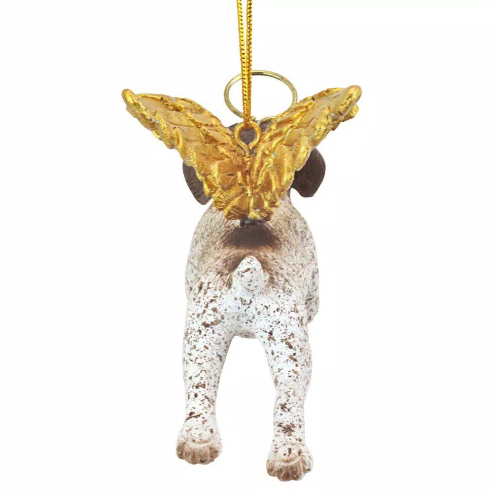 Design Toscano English Pointer Angel Dog Christmas Ornament