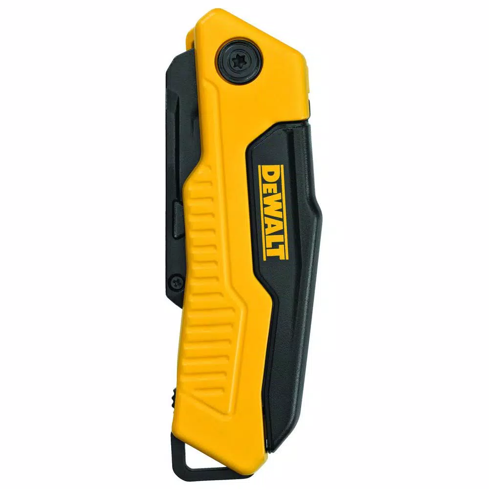 DEWALT Folding Lockback Utility Knife with Aluminum Housing