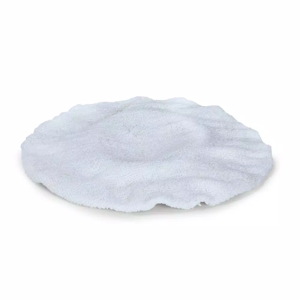 AutoRight 10 in. Poly/Cotton Replacement Bonnet for All-Purpose Buffers