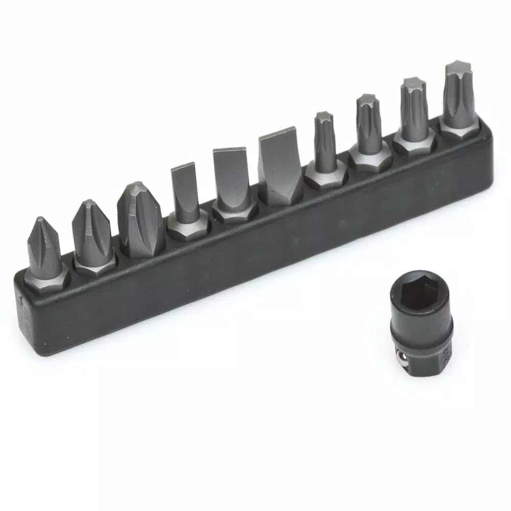 GearWrench 13-Piece Quad Box Ratcheting Wrench Set with 1/4 in. Drive Bit Pointer
