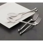 Utica Cutlery Co. Utica Cutlery Company Nouveaux Hammered 20-Piece Stainless Steel Flatware Set, Service for 4 thumbnail 1
