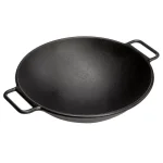 Lodge 14 in. Cast Iron Wok with Dual Loop Handles thumbnail 6