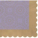 Sugar Plum Party SugarPlum Boho Paper Lunch Napkins, 32-Piece Assorted Colors thumbnail 2