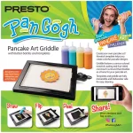 Presto PanGogh Electric Griddle Pancake Art Kit, 112.5 sq. in. Non-Stick Square Griddle with Batter Bottles thumbnail 2